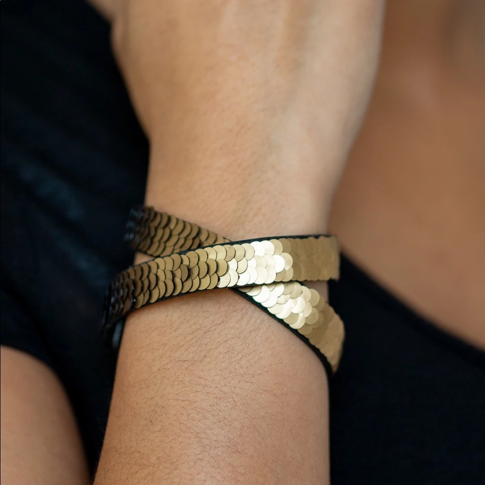 Sequin Wrap Bracelet